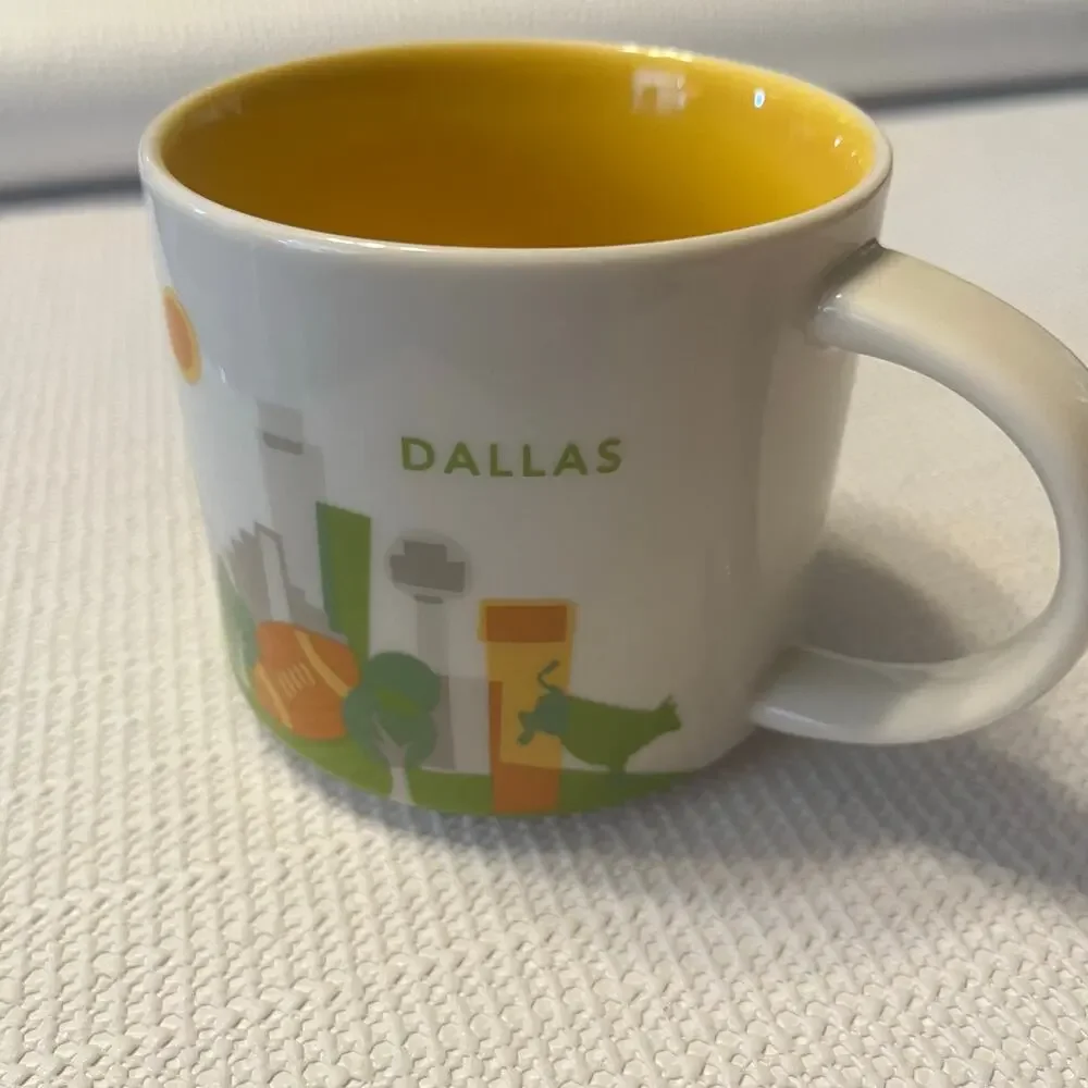 Starbucks coffee company you are here collection mug year 2014 14 oz Dallas